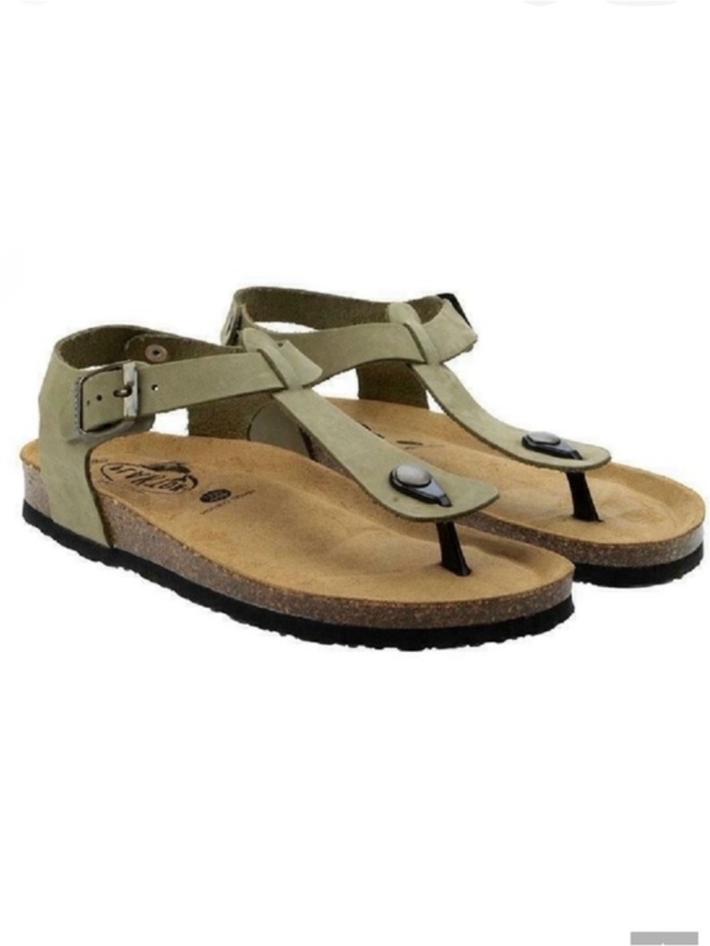 NWOT Plakton Brown Leather Pagonis Greek Sandals Womens size 36 US 5-5.5